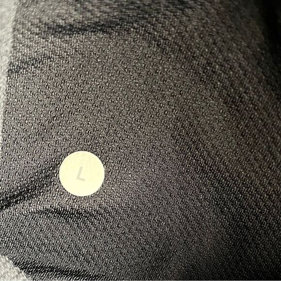 Lululemon Revolution Bomber Heathered Jay Grey / Black Size L - Picture 13 of 13